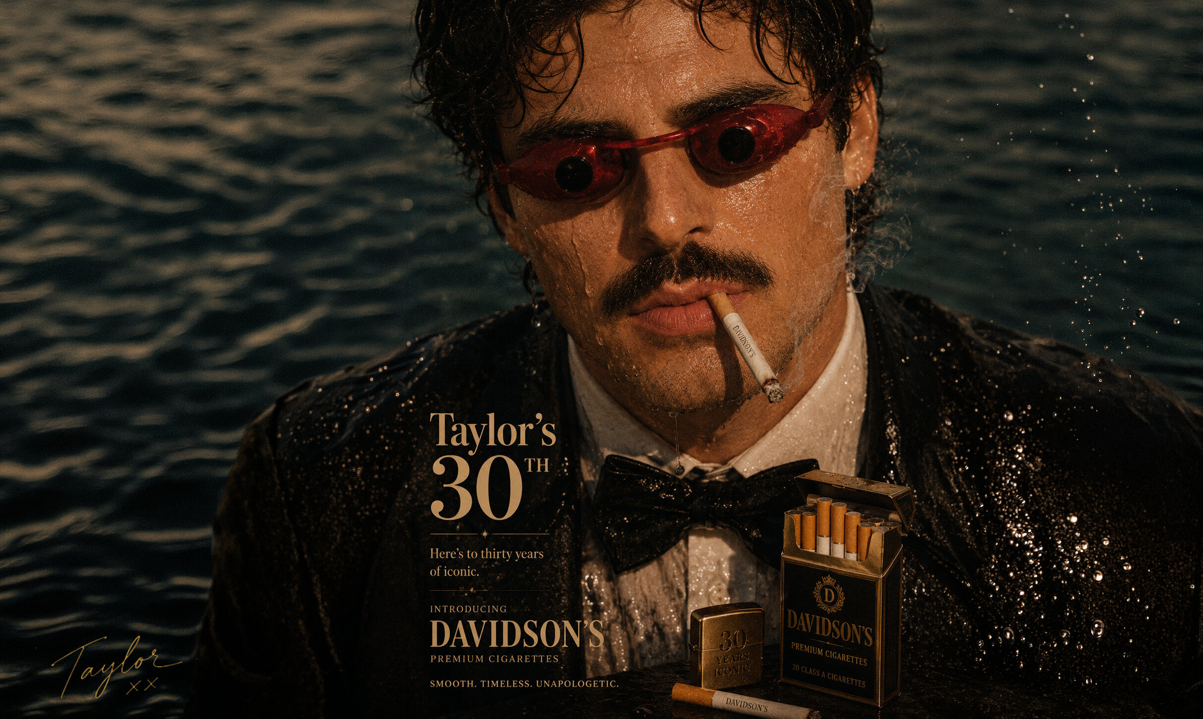 Davidson's Premium Cigarettes — Taylor's 30th